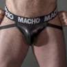 MACHO MX25NC JOCK CUERO NEGRO S