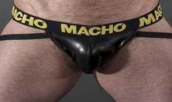 MACHO MX25AC JOCK CUERO AMARILLO S