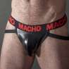 MACHO MX25RC JOCK CUERO ROJO S
