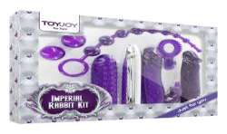 TOYJOY IMPERIAL RABBIT KIT MORADO
