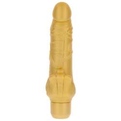 GET REAL GOLD DICKER STIM VIBRADOR DORADO