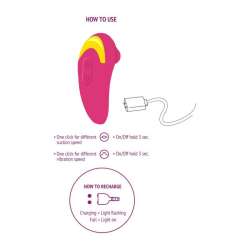 XOCOON INFINITE LOVE ESTIMULADOR FUCSIA