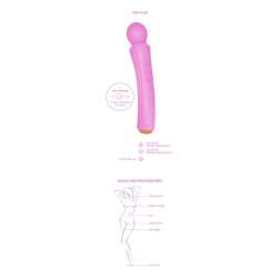 XOCOON THE CURVED WAND FUCSIA