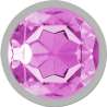 INTENSE PLUG ANAL METAL CON CRISTAL ROSA TALLA L