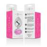 INTENSE PLUG ANAL METAL CON CRISTAL ROSA TALLA L