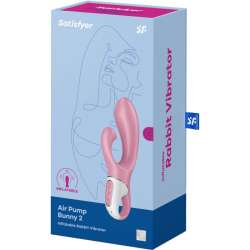 SATISFYER AIR PUMP BUNNY 2 ROSA ANTIGUO