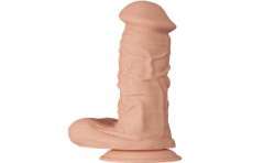 BEAUTIFUL ENCOUNTER BERGRISI DILDO REALISTICO FLEXIBLE 26 CM NATURAL