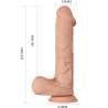 BEAUTIFUL ENCOUNTER BERGRISI DILDO REALISTICO FLEXIBLE 26 CM NATURAL