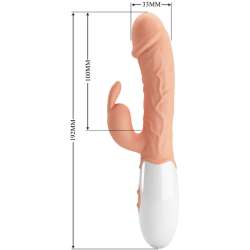 PRETTY LOVE EASTER BUNNY VIBRADOR CON ESTIMULADOR