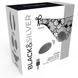 BLACKSILVER ZARA ESTIMULADOR CONTROL REMOTO CON PANTY