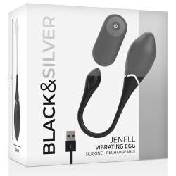 BLACKSILVER JENELL HUEVO VIBRADOR RECARGABLE