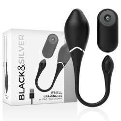 BLACKSILVER JENELL HUEVO VIBRADOR RECARGABLE