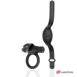 BLACKSILVER AGRON REMOTE CONTROL COCKRING WATCHME