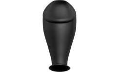 PRETTY LOVE PLUG ANAL SILICONA FORMA PENE NEGRO