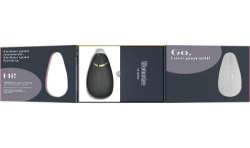 WOMANIZER PREMIUM 2 ESTIMULADOR DE CLiTORIS NEGRO