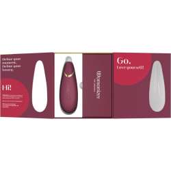 WOMANIZER PREMIUM 2 ESTIMULADOR DE CLiTORIS BURDEOS