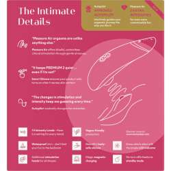 WOMANIZER PREMIUM 2 ESTIMULADOR DE CLiTORIS FRAMBUESA