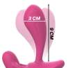 INTENSE SHELLY PLUG ANAL CONTROL REMOTO ROSA