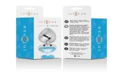 INTENSE PLUG ANAL METAL ALUMINIO CORAZoN AZUL TALLA M