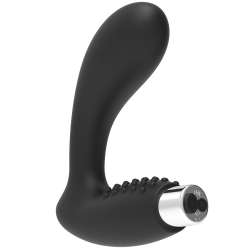 ADDICTED TOYS VIBRADOR PROSTaTICO RECARGABLE NEGRO