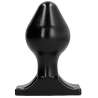 ALL BLACK ANAL PLUG 16X8CM