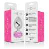 INTENSE PLUG ANAL METAL ALUMINIO CON CRISTAL ROSA TALLA L