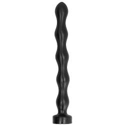ALL BLACK ANAL BEADS 415CM