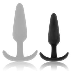 BLACKSILVER HANSEL PLUG ANAL SILICONA CON ASA PEQUENO