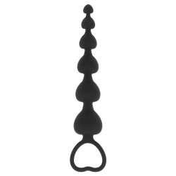 BLACKSILVER MILA CADENA ANAL DE CORAZONES 18 CM