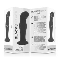 BLACKSILVER SEAN PLUG ANAL SILICONA PREMIUM NEGRO