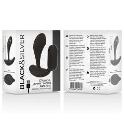 BLACKSILVER DWAYNE PLUG ANAL SILICONA CONTROL REMOTO