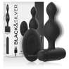 BLACKSILVER TUCKER PEQUENO PLUG ANAL SILICONA CONTROL REMOTO