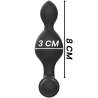 BLACKSILVER TUCKER PEQUENO PLUG ANAL SILICONA CONTROL REMOTO