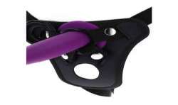 GET REAL STRAP ON PLEASURE HARNES NEGRO
