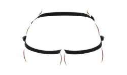 GET REAL STRAP ON PLEASURE HARNES NEGRO