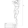 PASSION BS098 BODYSTOCKING NEGRO TALLA UNICA