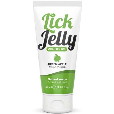 LICK JELLY LUBRICANTE MANZANA VERDE 50 ML