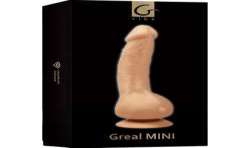 GVIBE GREAL MINI DILDO VIBRADOR SILICIONA NATURAL