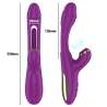INTENSE ATENEO VIBRADOR MULTIFUNCIoN RECARGABLE 7 VIBRACIONES CON LENGUA OSCILANTE Y SUCCIONADOR MORADO