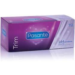 PASANTE PRESERVATIVO TRIM AJUSTADO CAJA 144 UNIDADES