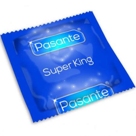 PASANTE PRESERVATIVO TAMANO SUPER KING BOLSA 144 UNIDADES