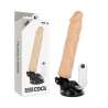 BASECOCK VIBRADOR REALISTICO CONTROL REMOTO NATURAL 21 CM