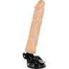BASECOCK VIBRADOR REALISTICO CONTROL REMOTO NATURAL 21 CM