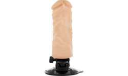 BASECOCK VIBRADOR REALISTICO CONTROL REMOTO NATURAL 21 CM