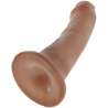 KING COCK PENE REALISTICO 15 CM CARAMELO