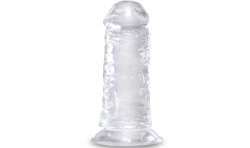 KING COCK CLEAR PENE REALISTICO 197 CM TRANSPARENTE
