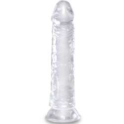 KING COCK CLEAR PENE REALISTICO 197 CM TRANSPARENTE