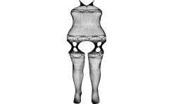 PASSION ECO COLLECTION BODYSTOCKING ECO BS006 NEGRO