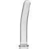 NEBULA SERIES BY IBIZA MODELO 17 DILDO CRISTAL BOROSILICATO 185 X 3 CM TRANSPARENTE