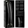 NEBULA SERIES BY IBIZA MODELO 17 DILDO CRISTAL BOROSILICATO 185 X 3 CM TRANSPARENTE